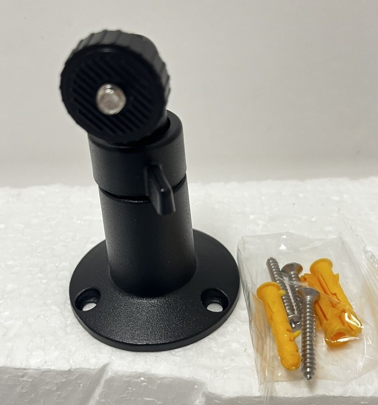 2 - Wasserstein Adjustable Security Camera Universal Mount 90° Black Metal NIB gallery