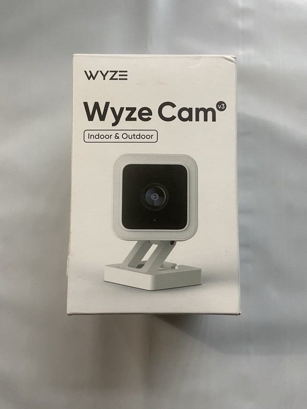 Wyze Cam V3 Indoor/outdoor 1080p HD ip65 Security Camera Wired New Open Box