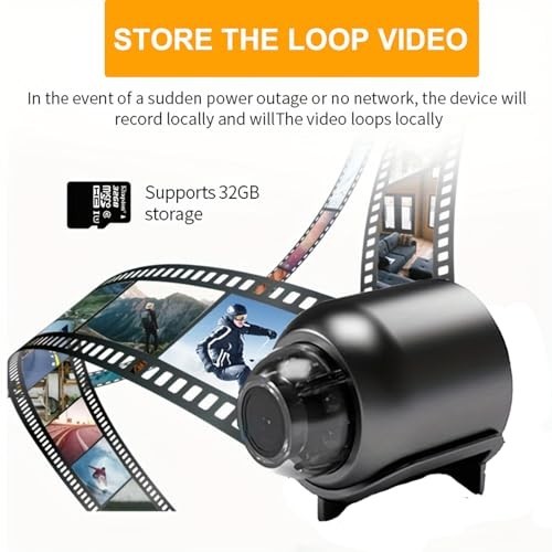 Mini Camara Oculta Espia De Seguridad WiFi 1080P Inalambrica Con Audio y Video gallery
