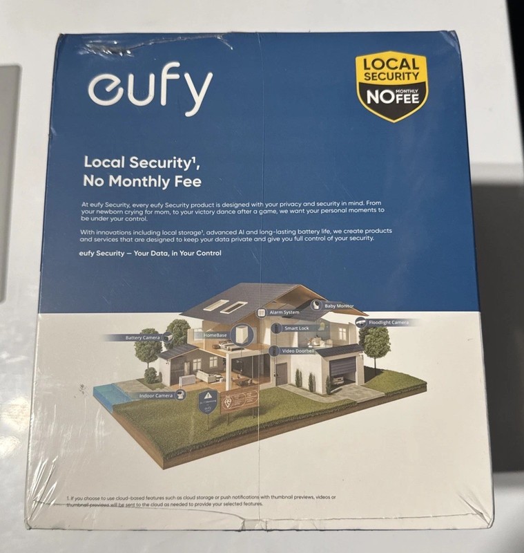 eufy Floodlight Camera E30 Outdoor Security Cam 2K 360°PTZ Alert AI Detect&Track gallery