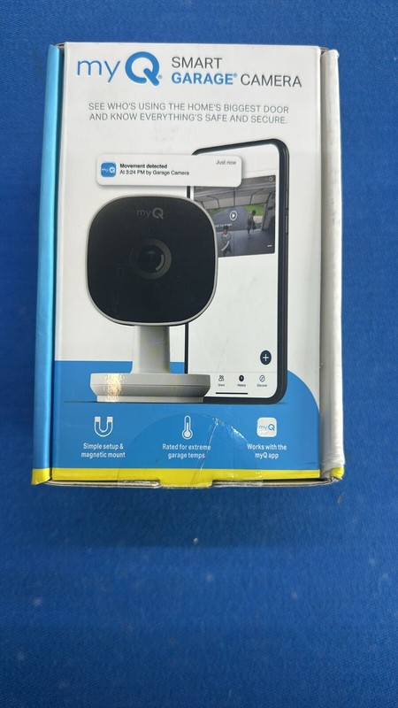MyQ Smart Indoor Camera Full Hd 1080P Night Vision Motion Detection -New Sealed gallery