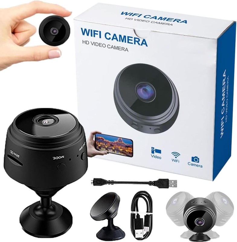 2026 Magnetic Mini Security Camera 1080p Outdoor and Indoor Use Home Security