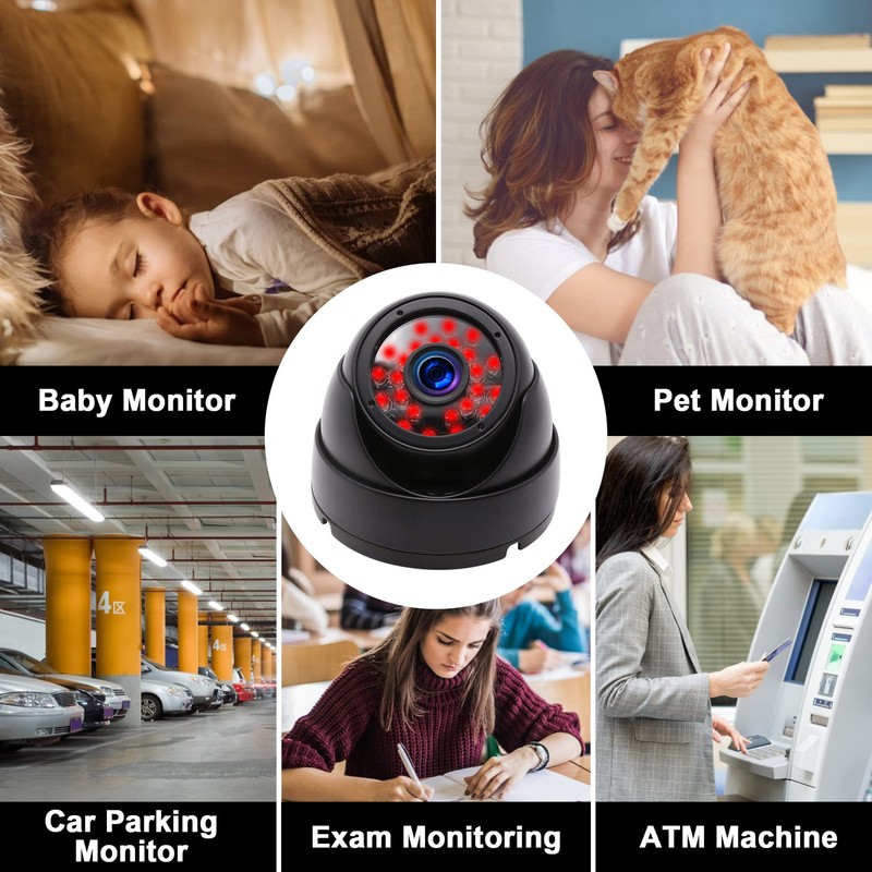 USB Dome Camera 720P 30FPS Waterproof Night Vision Camera with IR Cut & IR LE... gallery