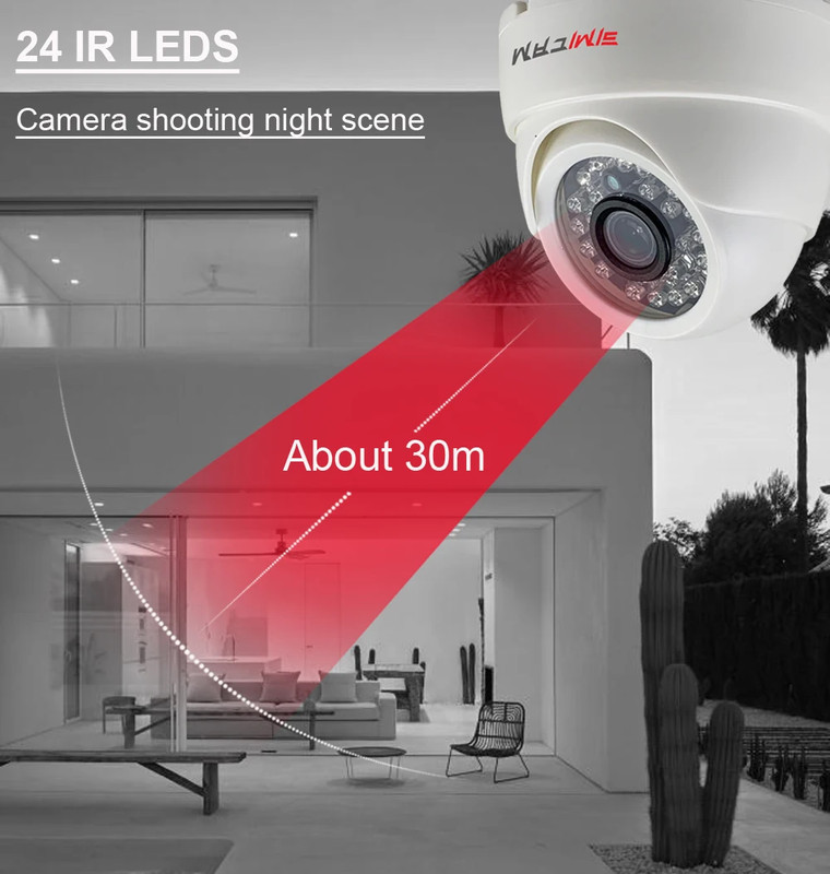 HD 720P/1080P AHD Analog Security Dome Camera Night Vision DVR BNC for Indoor Ho gallery
