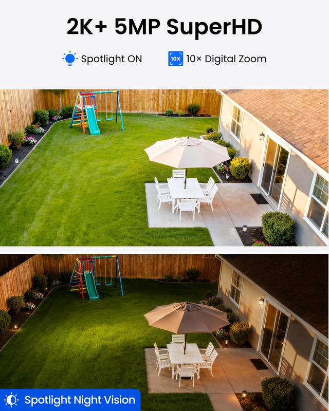 Home Hub Mini with 4X Argus 3 Pro+Solar Panel, Solar Security Cameras Wireless O gallery