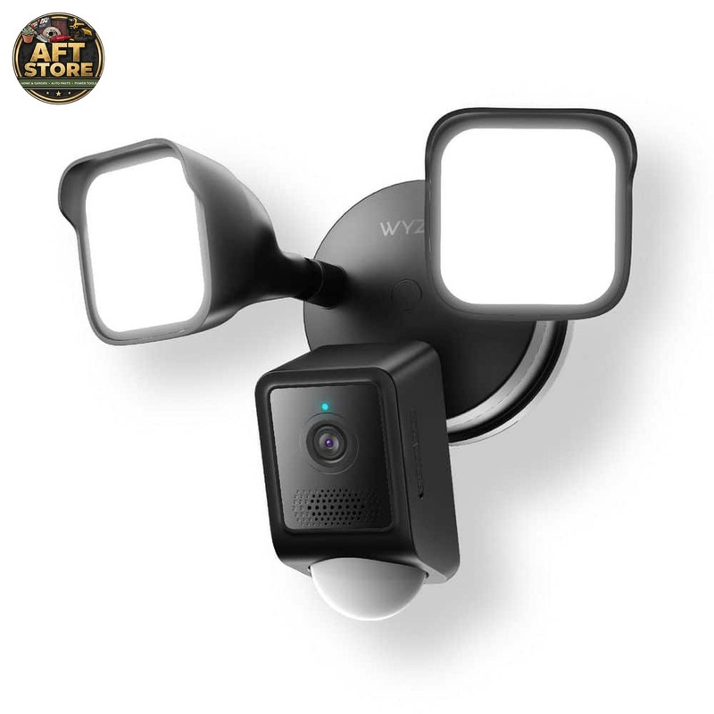 Wyze Wired Outdoor Wi-Fi Floodlight v2 Security Camera – Black