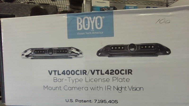 Bar-Type License Plate Mount Camera with IR Night Vision