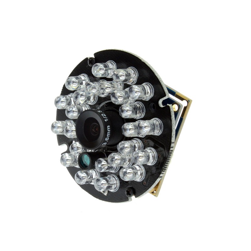 1MP OV9712 Board HD USB Camera Module 720P Audio IR LED Night Vision 2.1mm Lens gallery