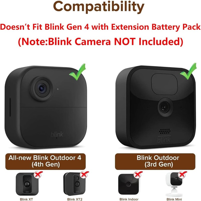 Secure Your Blink Outdoor 4 with Protective Housing and Charging Cutout Design gallery