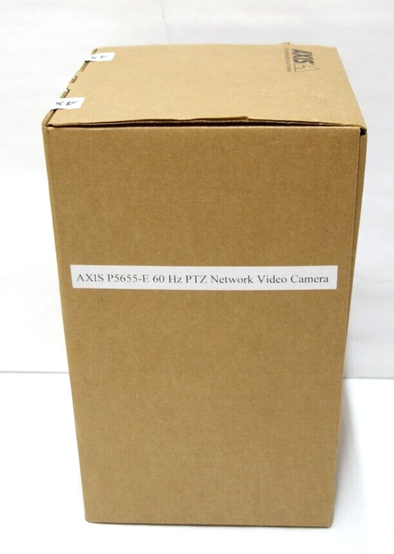 New AXIS Communications P5655-E 01682-004 Vandal IP Network PoE PTZ Dome Camera gallery