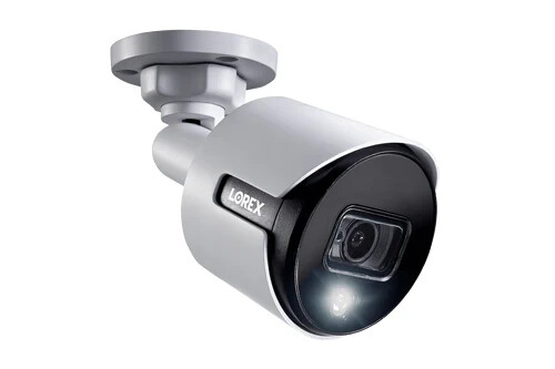 Lorex C581DA 5MP HD Active Deterrence Bullet Security Camera and Cable, 2 pack gallery
