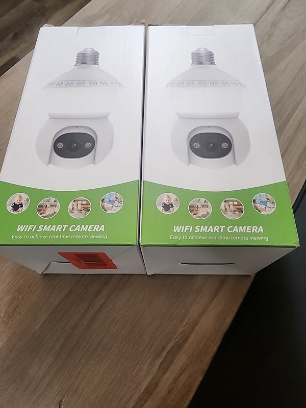 Security Camera, 5G&2.4G Security Cameras Wireless Outdoor,2K Camera, 360° Pack2 gallery