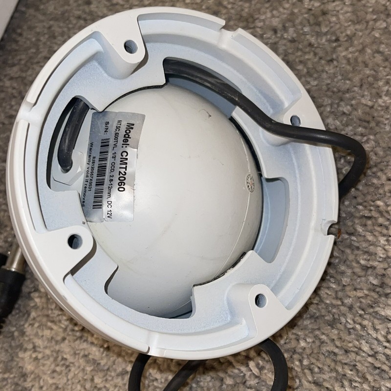 600TVL Color 2.8~12mm Vandalproof Infrared Dome NTSC SECURITY Camera CMT2060 LTS gallery