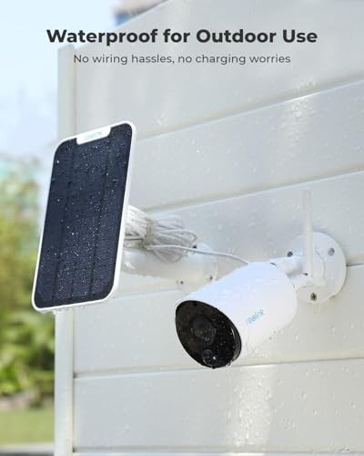 REOLINK 2K 3MP Solar Security Camera, Wireless Home Security Camera Outdoor Indo gallery