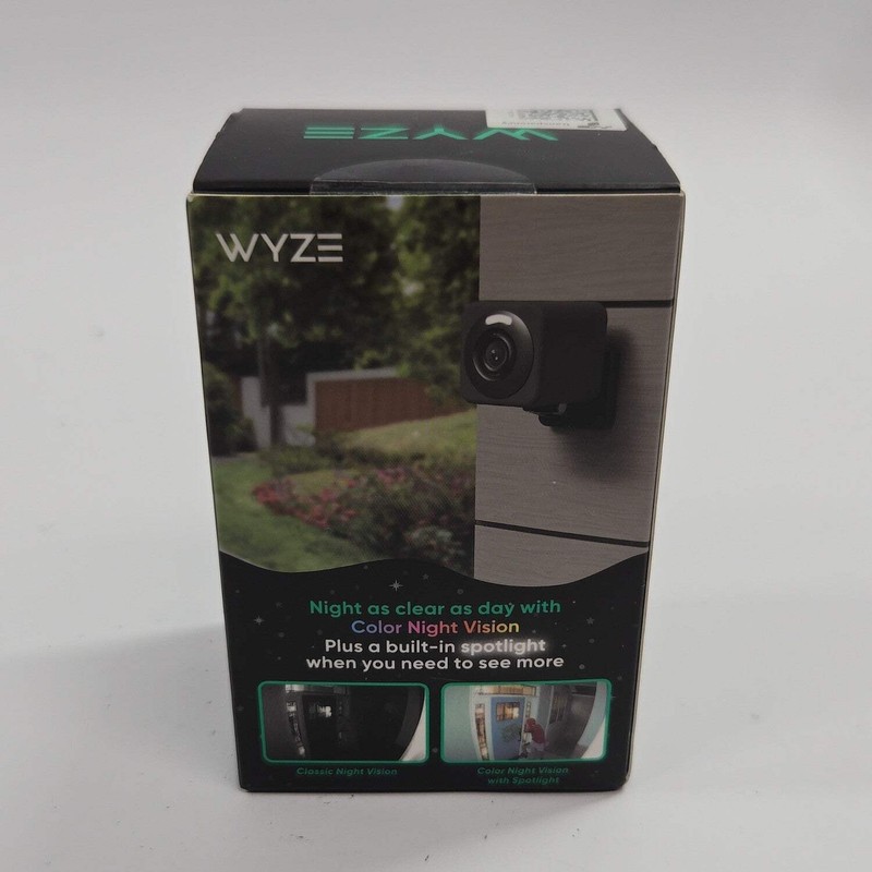 New Wyze Wyze Cam V4 Smart Security Camera Black WYZEC4BK gallery