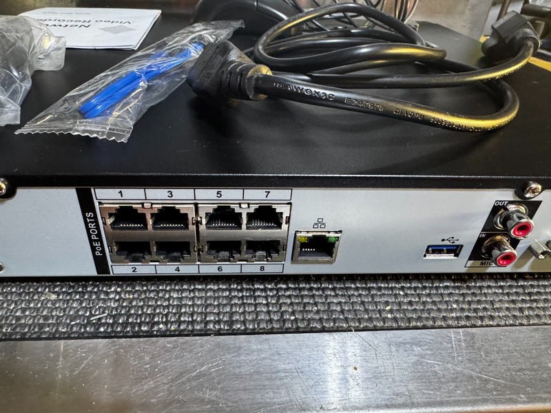 Security Cameras with NVR, 4 Cameras and 8 channel NVR. gallery