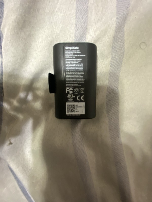 Rechargeable Battery for Simplisafe Wireless Outdoor Security Cameras USED gallery