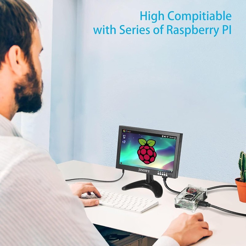 Compact 8" Security Monitor with Versatile Inputs - Perfect for Video Systems gallery