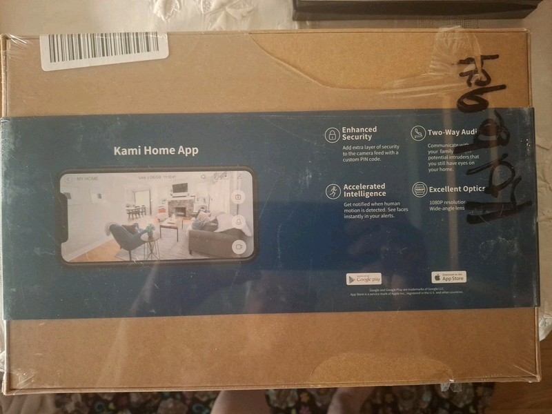 Kami Mini Indoor Security Cameras Pack Of 4 NIB gallery