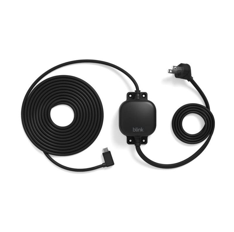 Blink 13ft Weather Resistant USB-C Power Adapter for Mini 2 Outdoor 4 2K+ Black gallery
