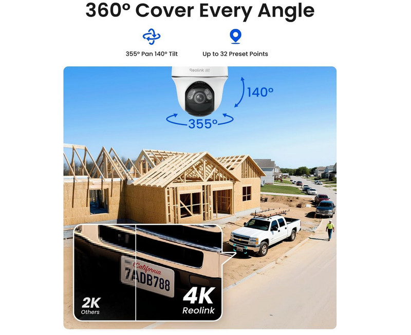 Reolink Go PT Ultra - 4K 4G LTE, 360° Auto Tracking, Solar gallery