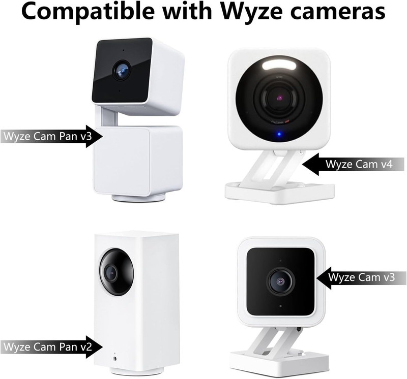 outside Corner Wall Mount Bracket for Wyze Cam Pan V3/V4 Wyze Cam V4/V3 gallery