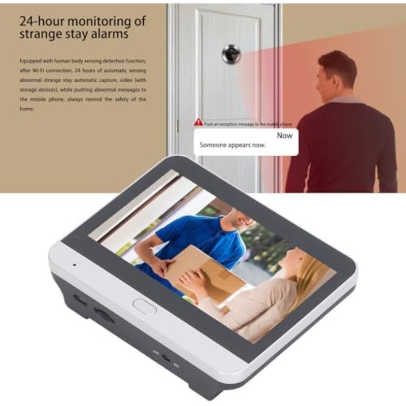 1080P Video Door Viewer 4.3" Color Monitor Two Way Talk Night Vision gallery