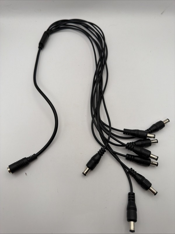 20AWG 1 to 8 Port Power Split Cable For LOREX Security Surveillance Camera CCTV