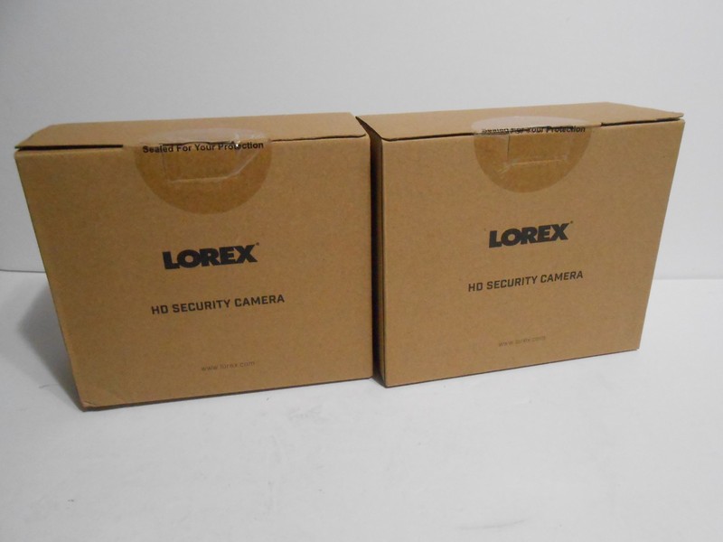 Lot of 2 - NEW Lorex by FLIR LAB243SB 4.0-Megapixel HD Bullet Camera gallery