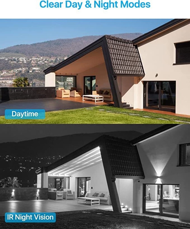 8 Security Camaras HD 1080p Video De Seguridad Para Casas Home 8Ch Vigilancia US gallery