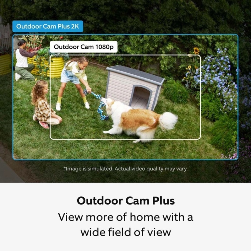Ring Whole Home Kit Doorbell Outdoor Camera Pan Tilt Indoor Camera WiFi - NEW gallery