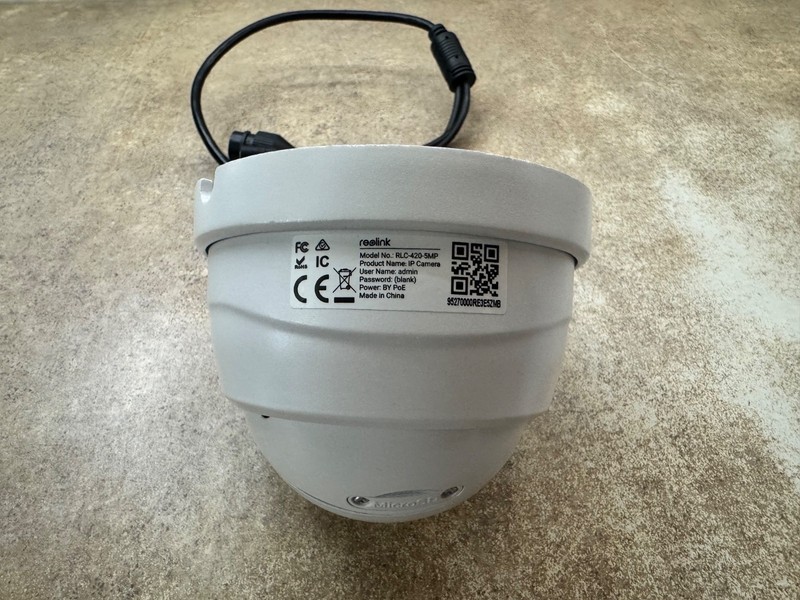 Reolink POE IP Fixed Dome Camera 5MP With Night Vision RLC-420-5MP gallery