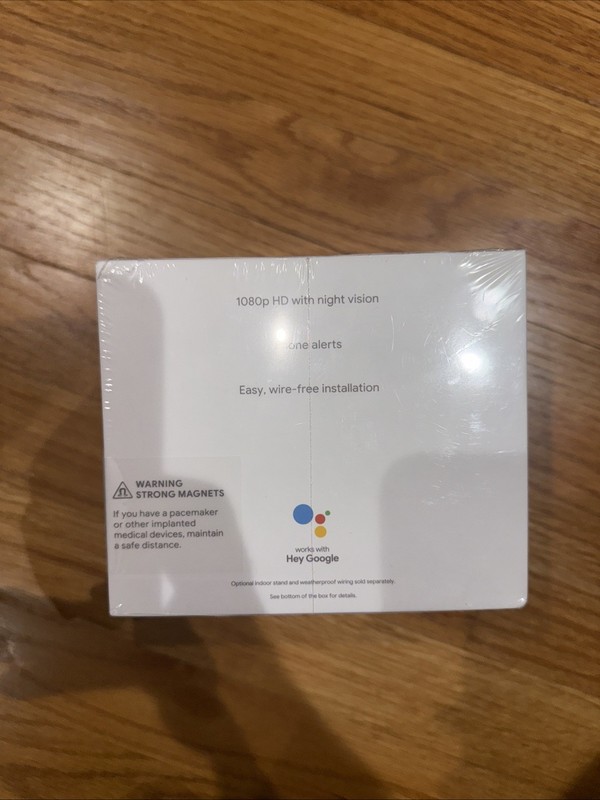 Google Nest Cam (Battery) -White- Indoor/Outdoor G3AL9/GA01317-US (NEW/SEALED) gallery