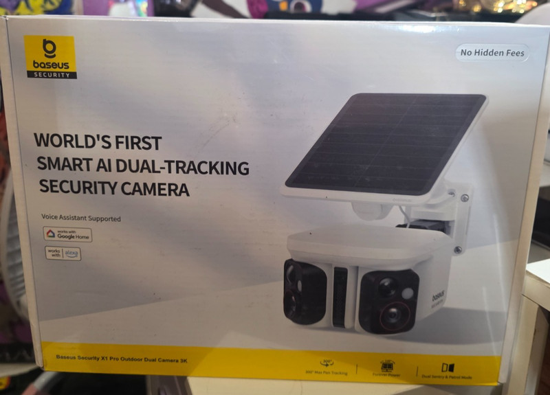 Baseus World’s First Smart AI Dual Tracking: Solar X1 Pro Outdoor Dual Camera