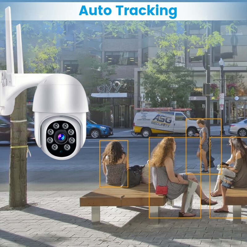 QZT 1080P Wifi IP Camera Outdoor 4X Digital Zoom Waterproof Home Security Camera gallery