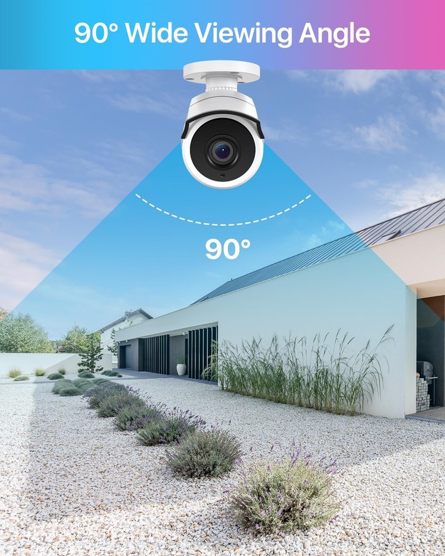 Camara De Seguridad Con Microfono Integrado Y Vision Nocturna Estilo Lujo gallery