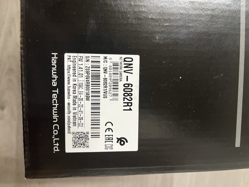 WISENET Q Series QNV-6082R1 IR Dome Security Camera Brand New gallery