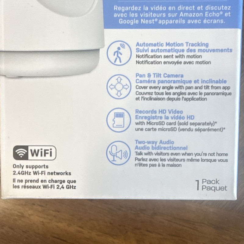 Feit Electric Smart Indoor Pan/Tilt Camera Wi-Fi 1080p Night Vision Alexa gallery
