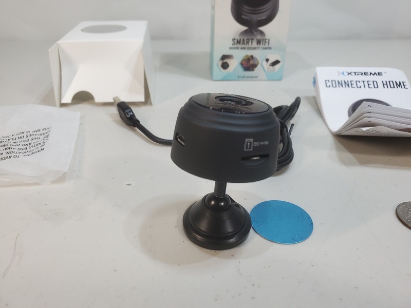 Connected home smart Wi-Fi indoor mini security camera gallery