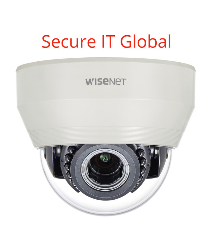 Hanwha Techwin HCD-6080R 2MP Analog HD IR Indoor Security Dome Camera
