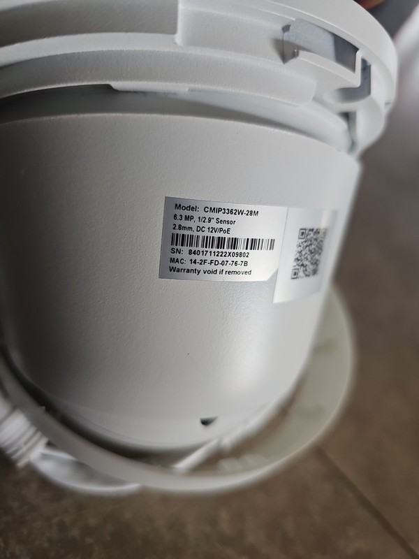 LTS PLATINUM CMIP3362W-28M 6.3MP PoE TURRET NETWORK IR IP SECURITY CAMERA gallery