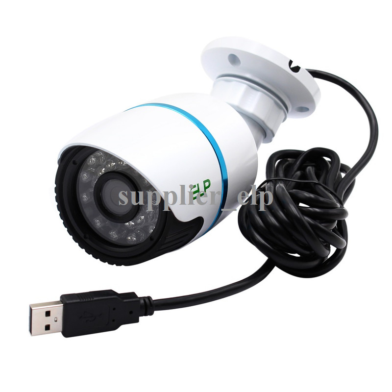 24LEDS Night Vision 2MP Waterproof Indoor Outdoor USB Camera H.264 CMOS AR0330 gallery