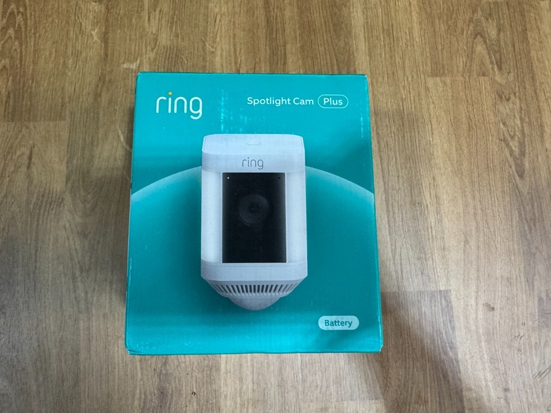 Ring Spotlight Cam Plus (Battery) White
