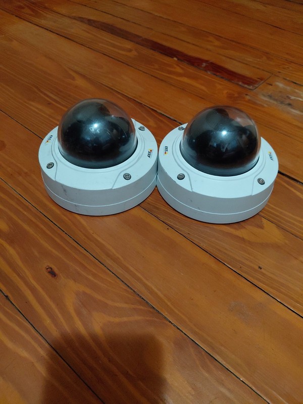 (2) AXIS Communication Security Surveillance Cam Camera Untested For Parts gallery