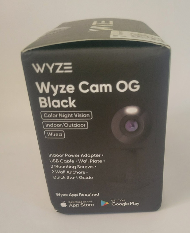 WYZE CAM OG 1080p WI-FI SMART HOME SECURITY CAMERA. BLACK EDITION-NEW gallery