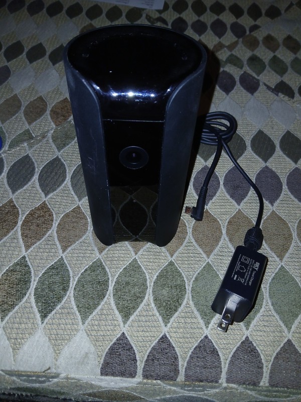 Canary CAN100USBK All-in-One Indoor 1080p HD Security Camera – Black – No Cord