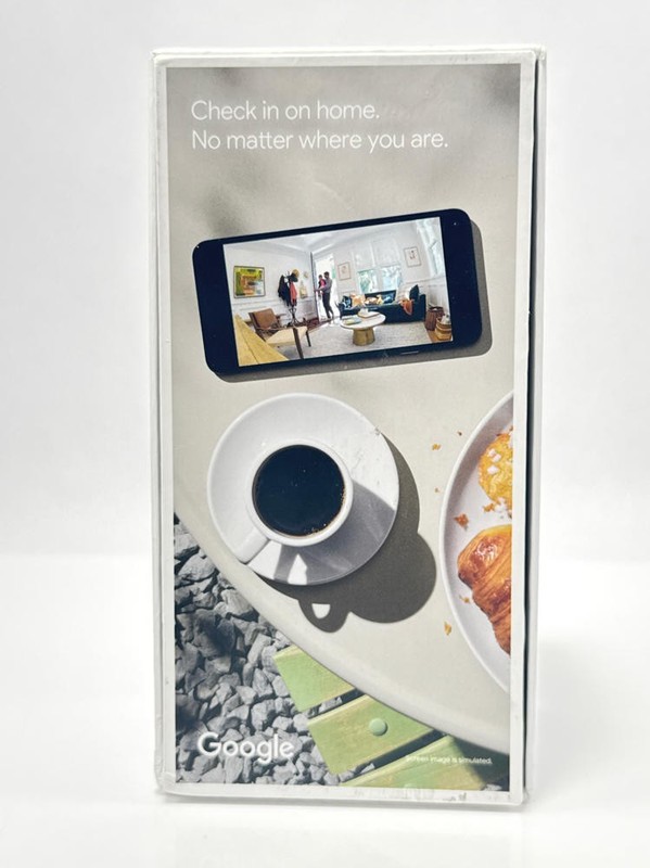 Google Nest Cam Indoor Wired 2nd Gen 1080p Security Camera Snow gallery