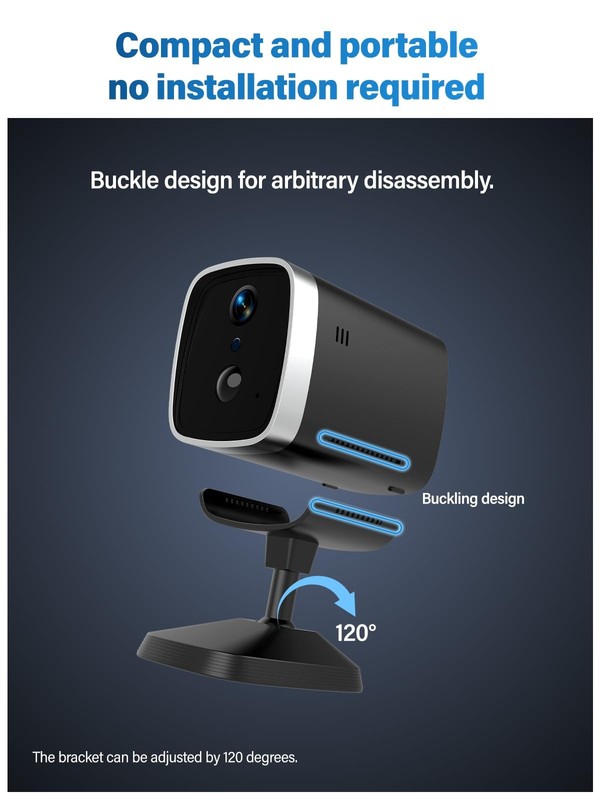 4G LTE Cellular ,Not WiFi SIM Card ,PIR Motion Detection,2K ,20-Day Standby B... gallery