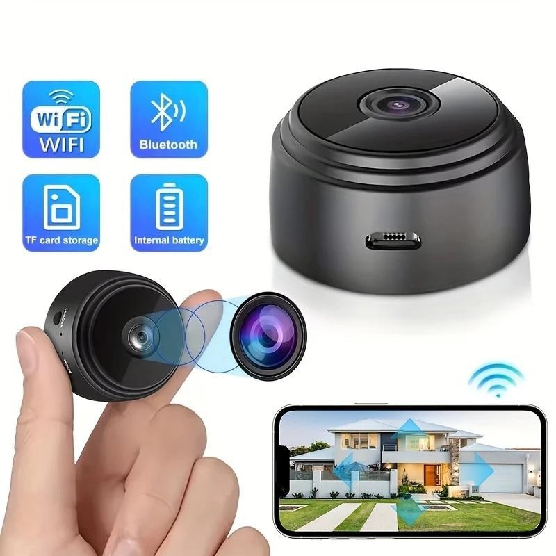 Tiny Smart Mini Camera Wireless Home Security Cam HD Remote Mobile Monitor Easy gallery