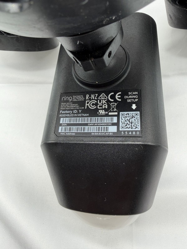 Ring 5AT3T2 Floodlight Cam Wired Plus Outdoor 1080p HD Security Camera gallery